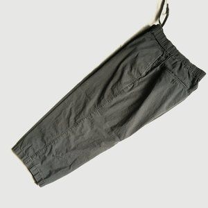 Uniqlo U Cotton Linen Wide Leg Pants - Women Size S - Black